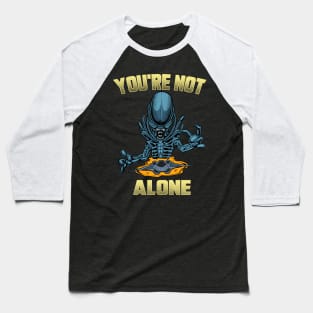 You Are Not Alone Artwork Baseball T-Shirt